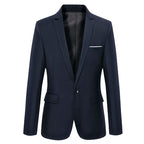 Drune | Klassischer Blazer in Schmaler Passform Für Herren