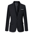 Drune | Klassischer Blazer in Schmaler Passform Für Herren