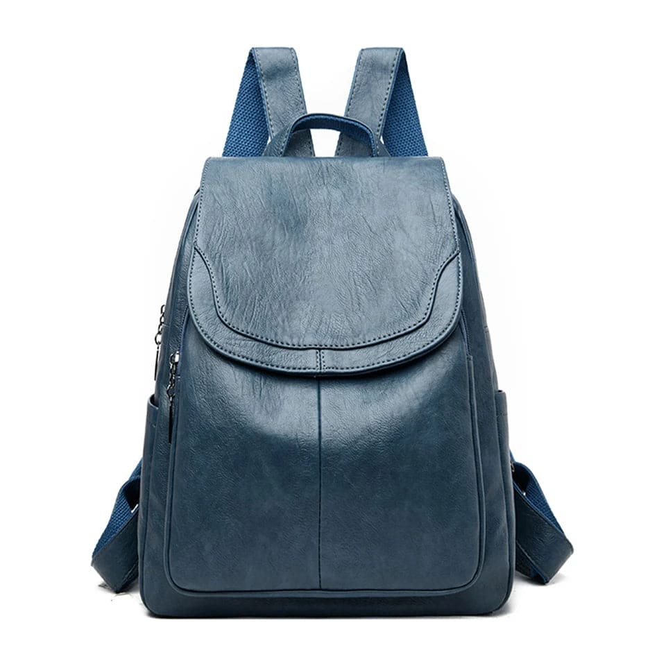 Klara | Diebstahlsicherer Lederrucksack für Damen Sicheres Design