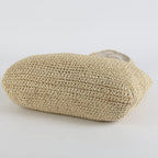 Marlene | Elegante Stroh-Strandtasche