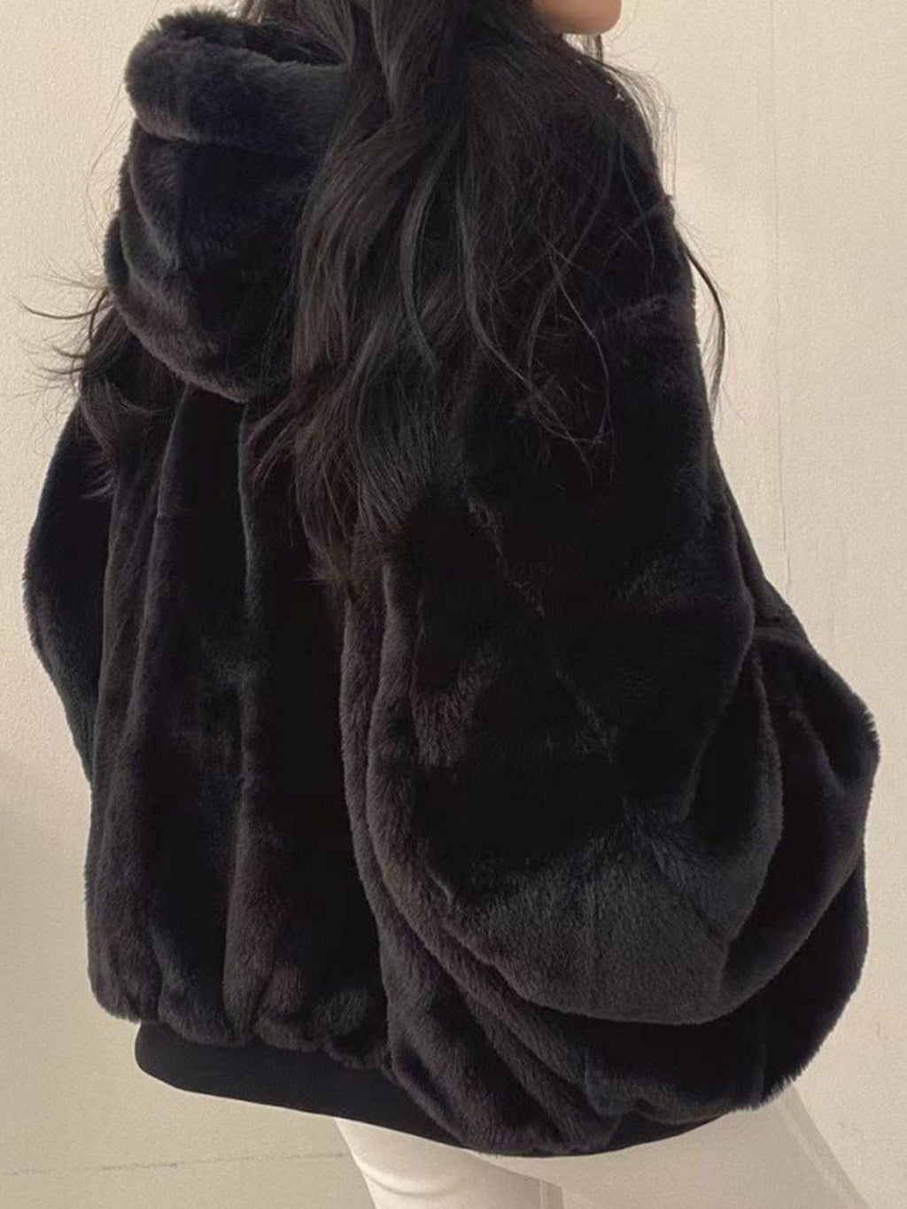 Hanna | Bequeme Fleece-Wende-Hoodie-Jacke