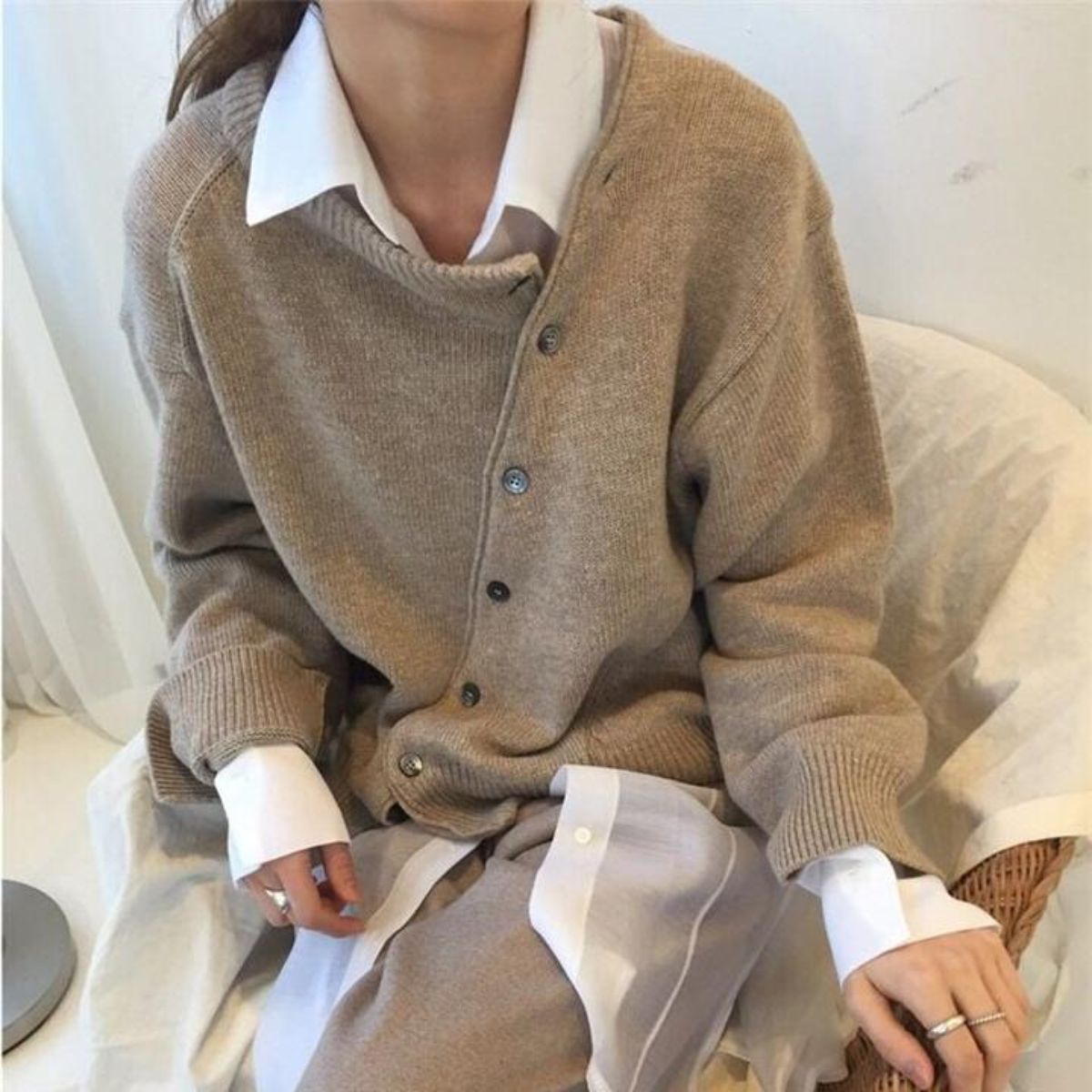 Cashmere gestrickter Modestricker
