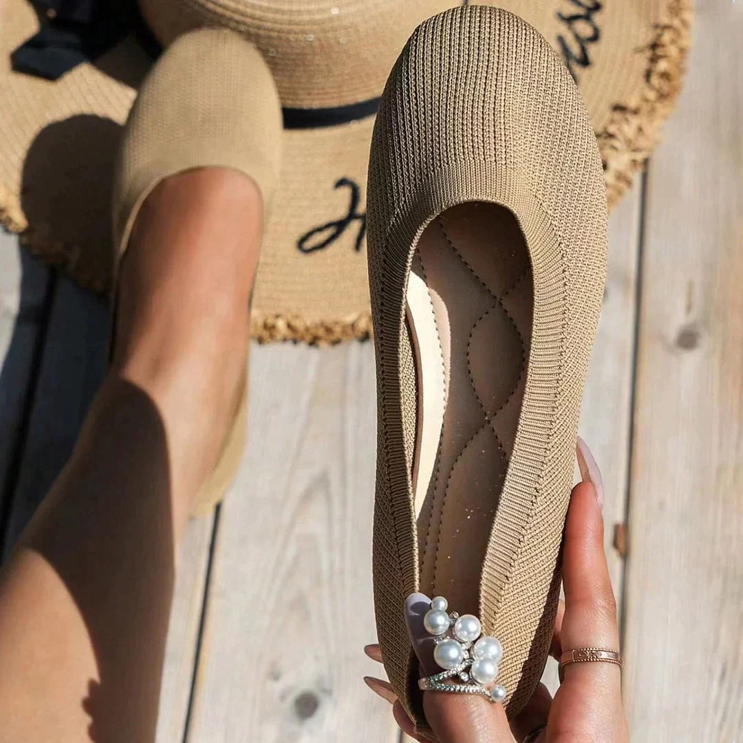 Heike | Orthopädische Sandalen – Flache Loafers – Schuhe damen bequem