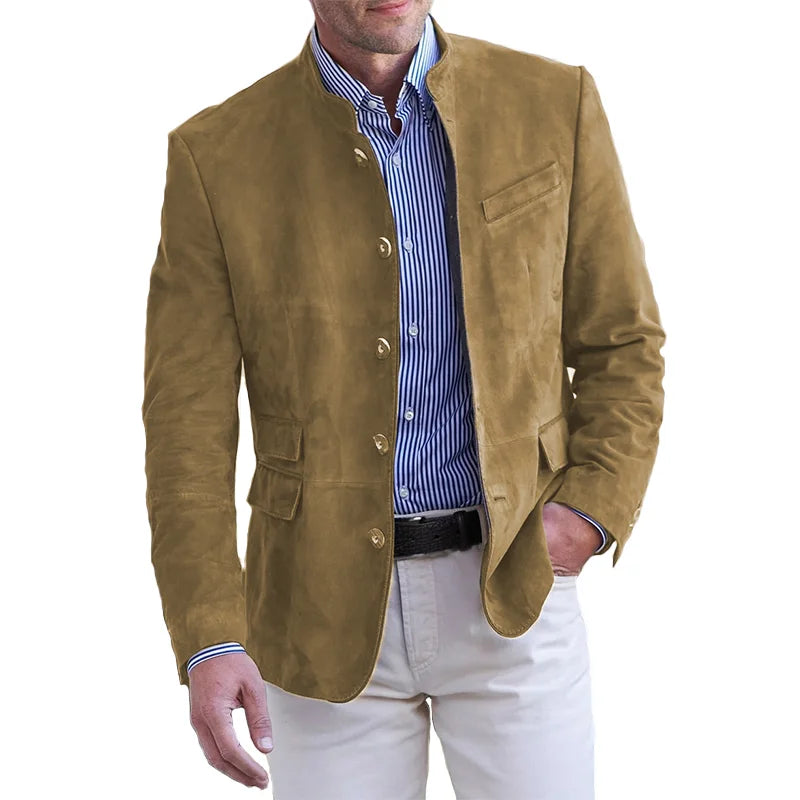 Drune | Klassische Button-Down-Jacke Für Männer