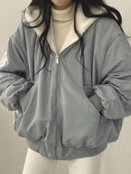 Hanna | Bequeme Fleece-Wende-Hoodie-Jacke