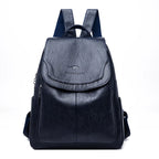 Klara | Diebstahlsicherer Lederrucksack für Damen Sicheres Design