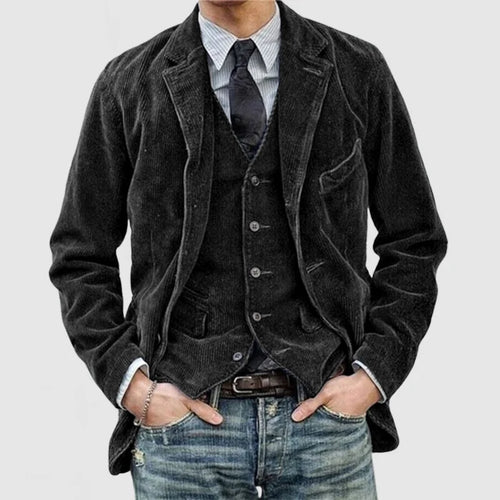Drune | Stilvolles Vintage-Set Aus Blazer Und Weste