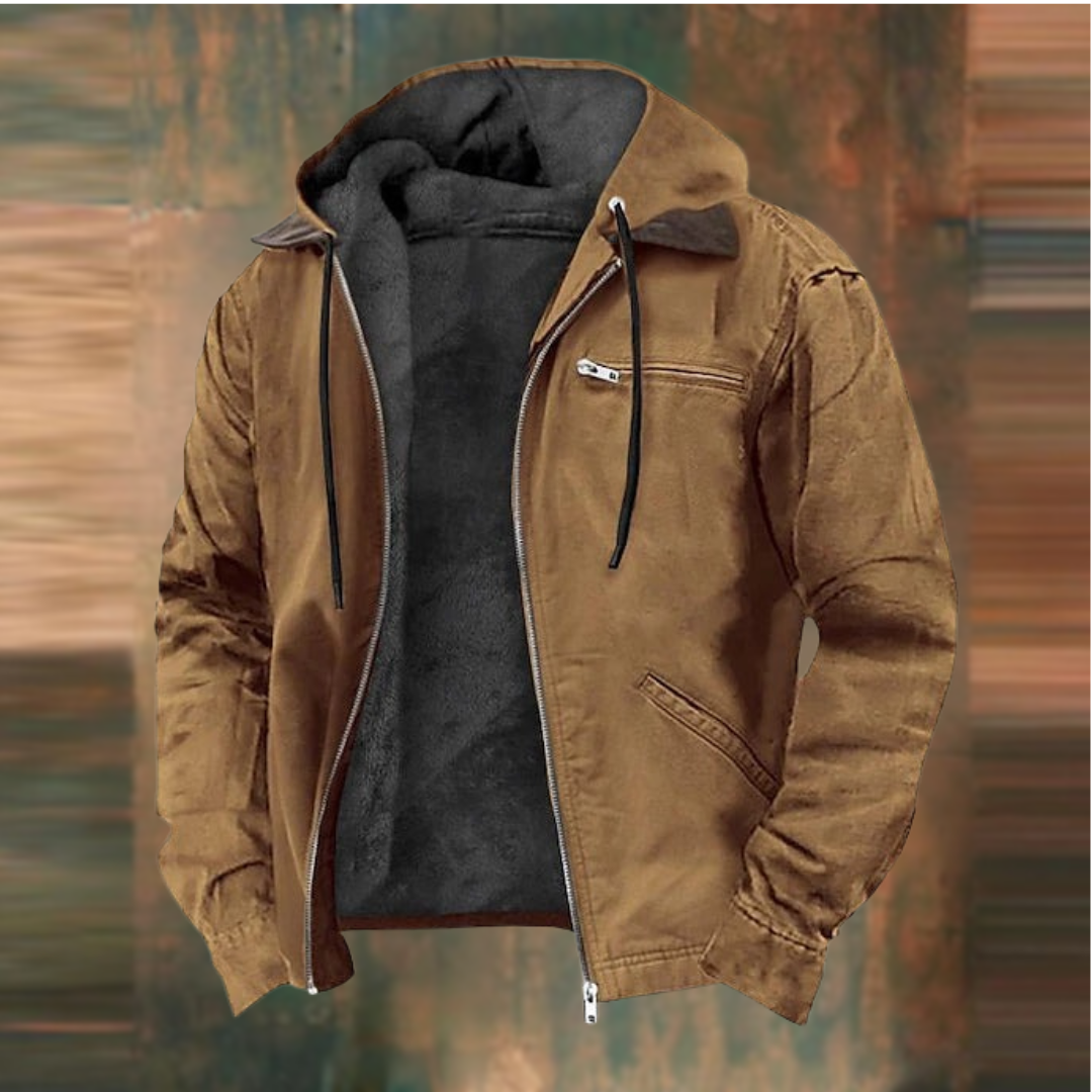 Drune | Herren Kapuzenjacke für Komfort Stil