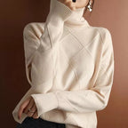 Agnes | Bequemer, locker sitzender Rollkragenpullover