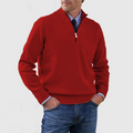 Drune | Herrenpullover Mit Halbem Reißverschluss