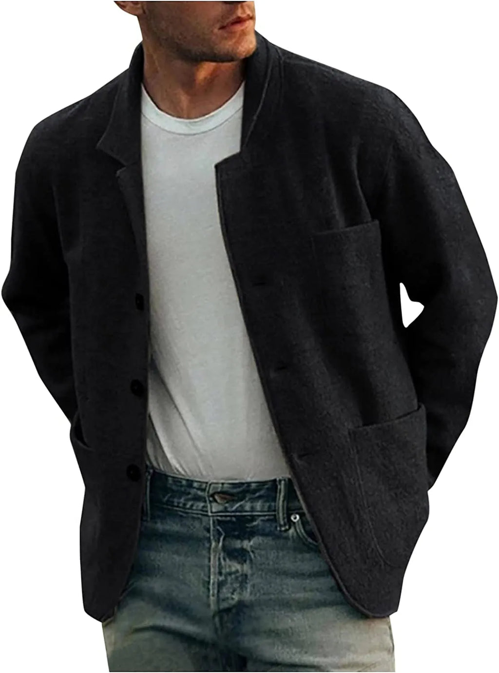 Drune | Klassischer Lässig Blazer Für Männer