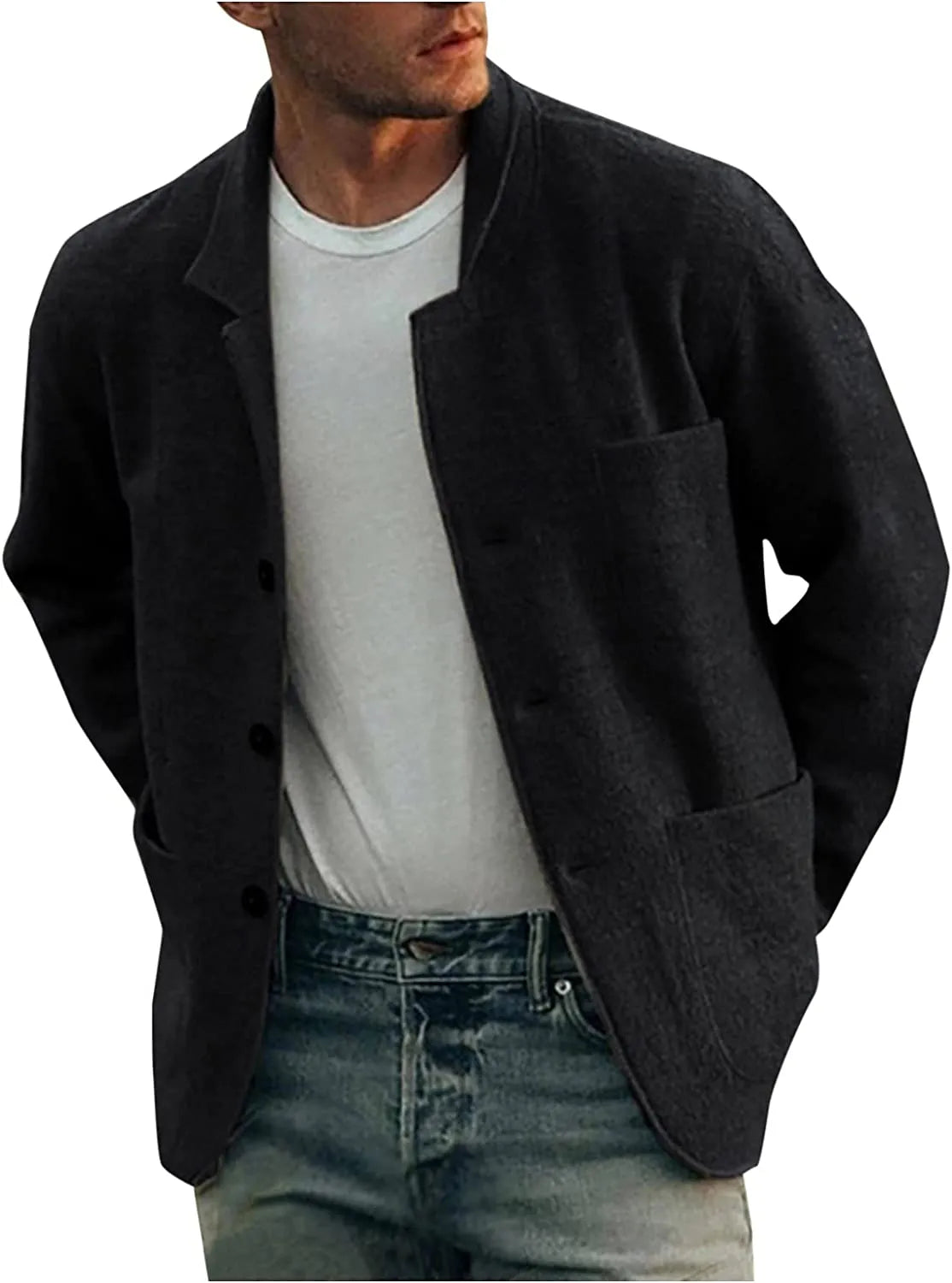 Drune | Klassischer Lässig Blazer Für Männer