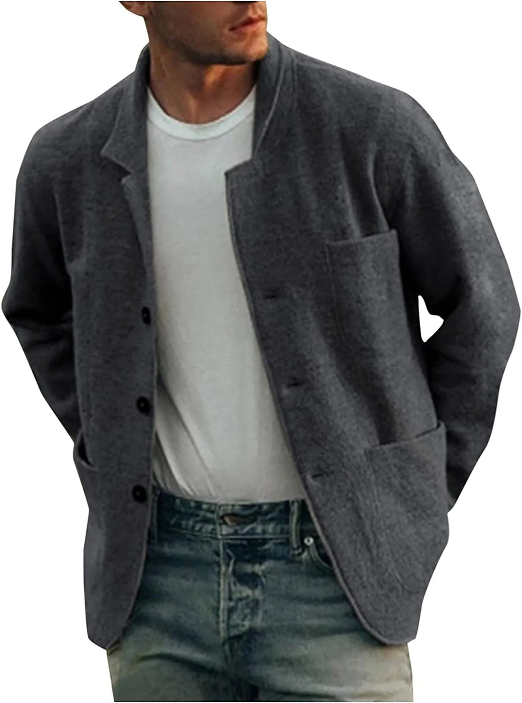 Drune | Klassischer Lässig Blazer Für Männer
