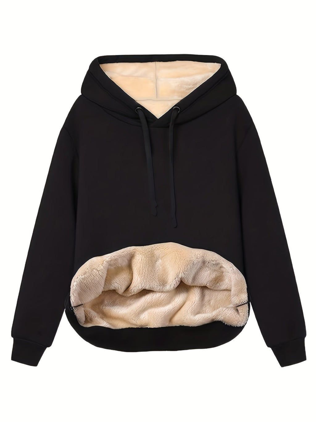 Kira | Warme Winterkuscheligkeit mit Fleece Hoodie