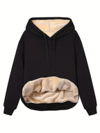 Kira | Warme Winterkuscheligkeit mit Fleece Hoodie