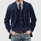 Drune | Stilvolles Vintage-Set Aus Blazer Und Weste