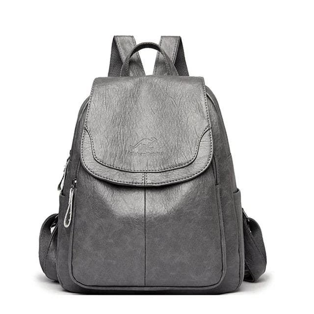 Klara | Diebstahlsicherer Lederrucksack für Damen Sicheres Design