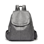 Klara | Diebstahlsicherer Lederrucksack für Damen Sicheres Design