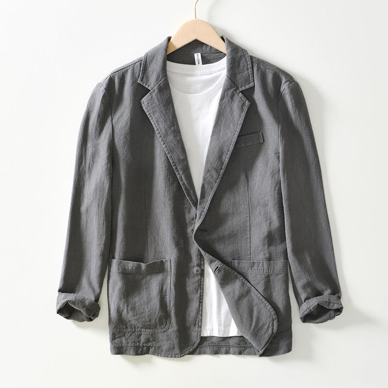 Drune | Herren Leichter Leinen Blazer