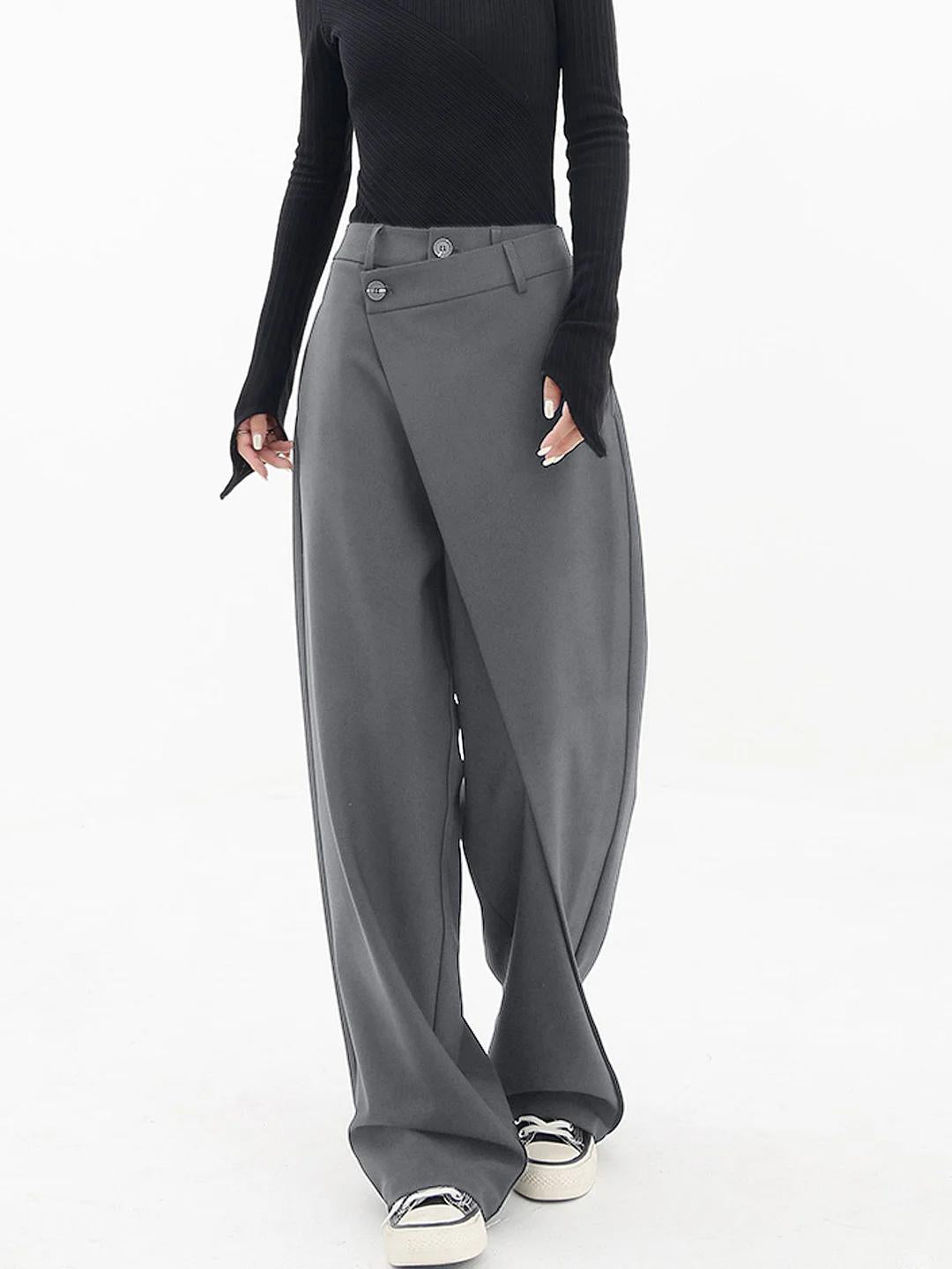 Drune | Asymmetrische Baggy-Hose
