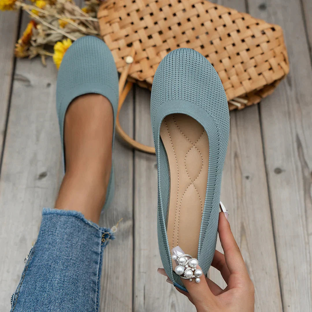 Heike | Orthopädische Sandalen – Flache Loafers – Schuhe damen bequem