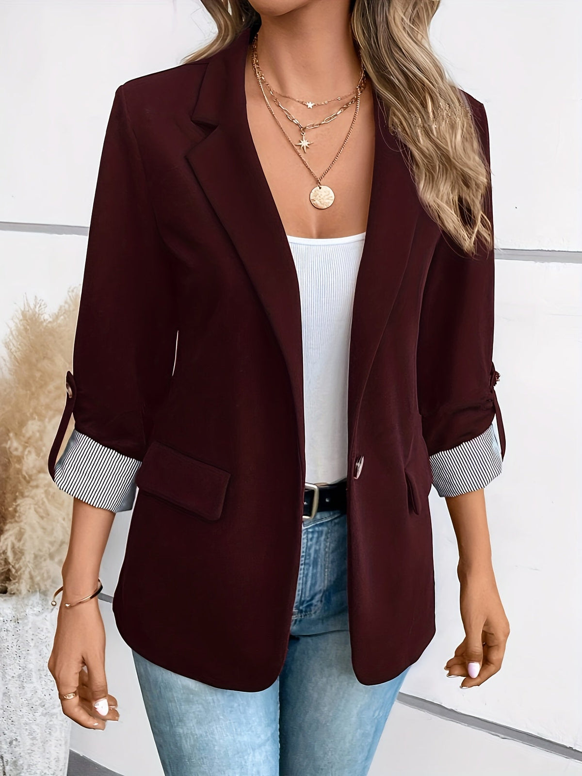 Dora | Eleganter Business-Longblazer