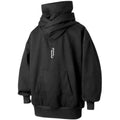 Drune | Ninja-Hoodie Mit Doppeltem Ausschnitt