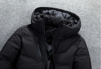 Drune - Extra warme abnehmbare Winterjacke mit Kapuze
