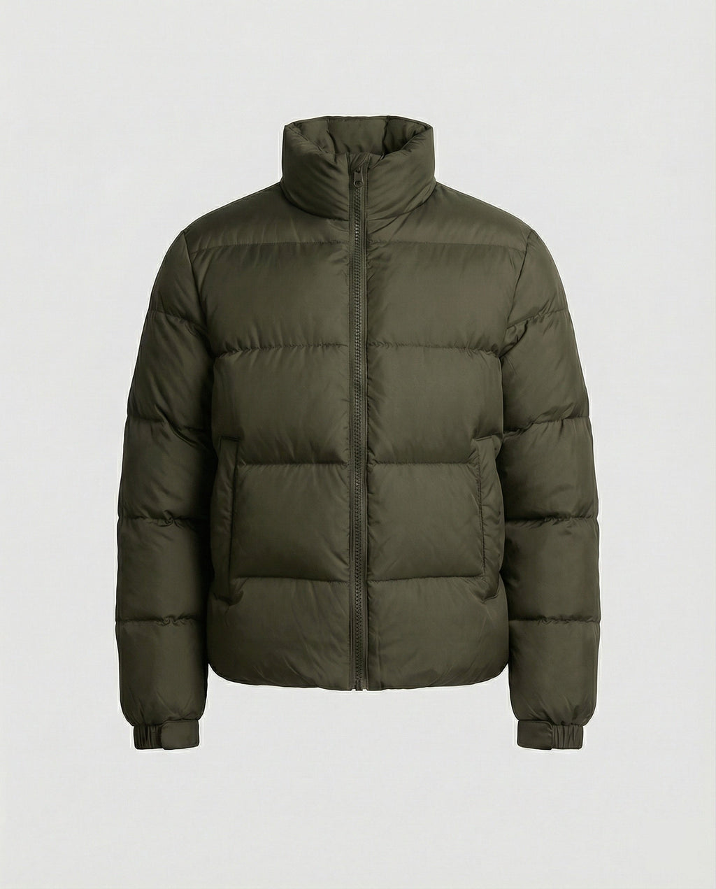 Herren Pufferjacke aus Entenfedern mit Wärme & Kapuze | Drune