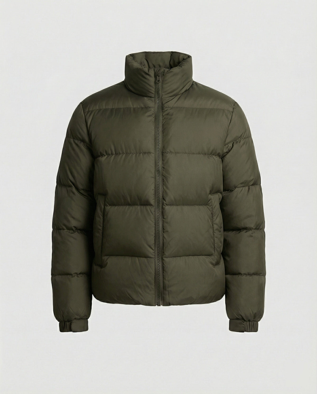 Herren Pufferjacke aus Entenfedern mit Wärme & Kapuze | Drune