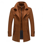 Drune | Moderigtig Doppelkragenjacke Für Männer