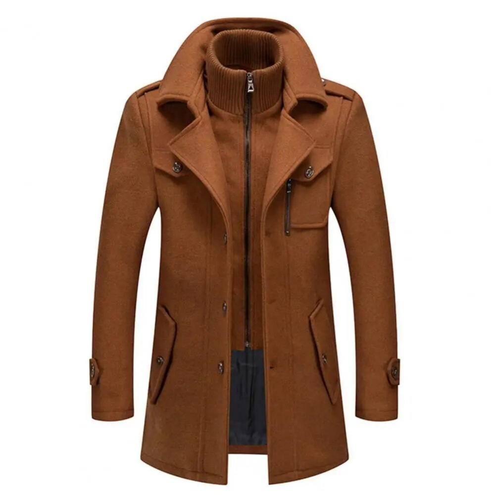 Drune | Moderigtig Doppelkragenjacke Für Männer