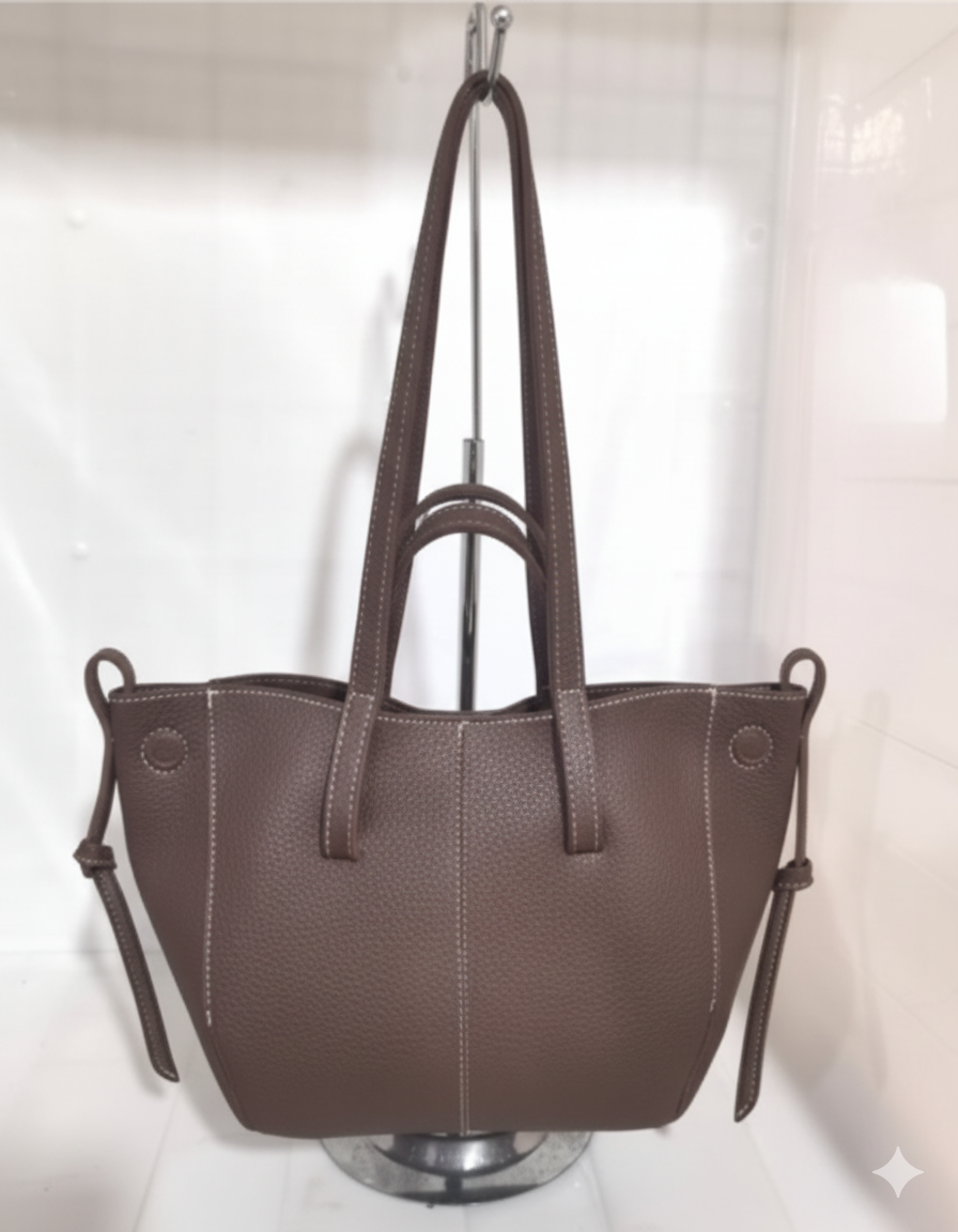 Viktoria | Luxuriöse Leder Shopper