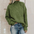 Drune Übergröße Rollkragenpullover