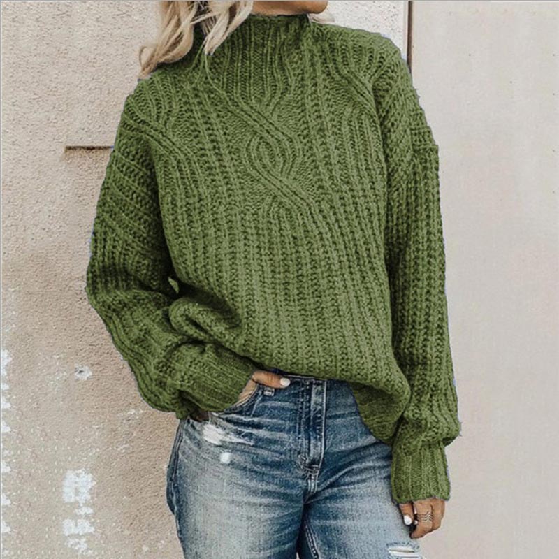 Drune Übergröße Rollkragenpullover