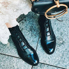 Drune | Vintage-Stiefeletten mit Absatz für Damen