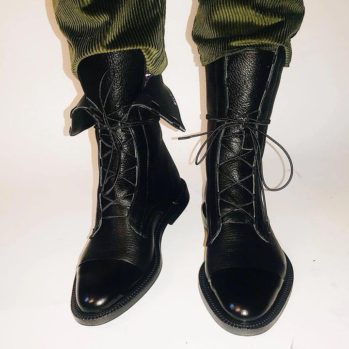 Drune | Vintage-Stiefeletten mit Absatz für Damen