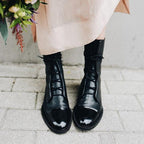 Drune | Vintage-Stiefeletten mit Absatz für Damen