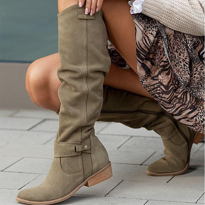 Drune | Warme Wildlederstiefel - Gemütliche Winterschuhe