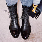 Drune | Vintage-Stiefeletten mit Absatz für Damen