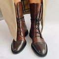 Drune | Vintage-Stiefeletten mit Absatz für Damen