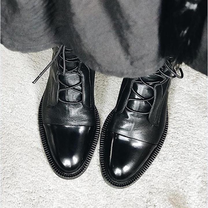 Drune | Vintage-Stiefeletten mit Absatz für Damen