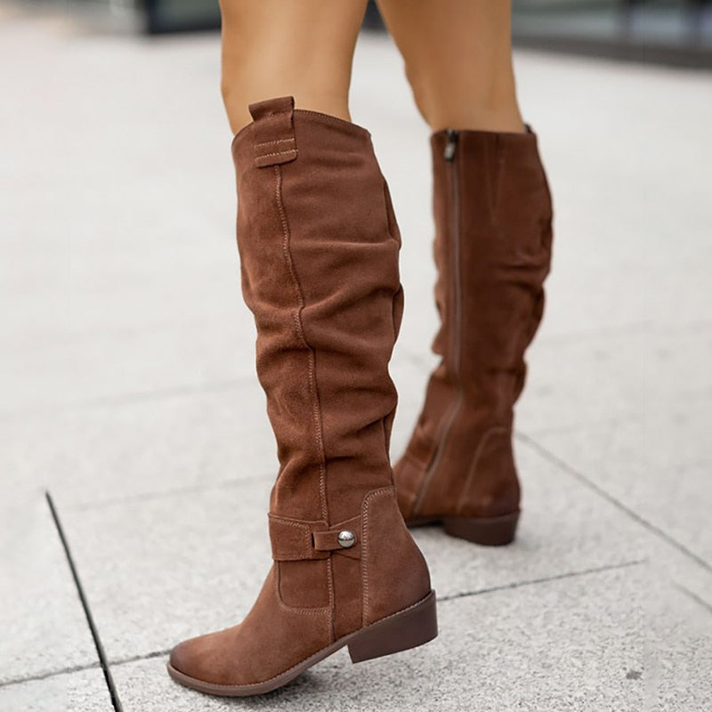 Drune | Warme Wildlederstiefel - Gemütliche Winterschuhe