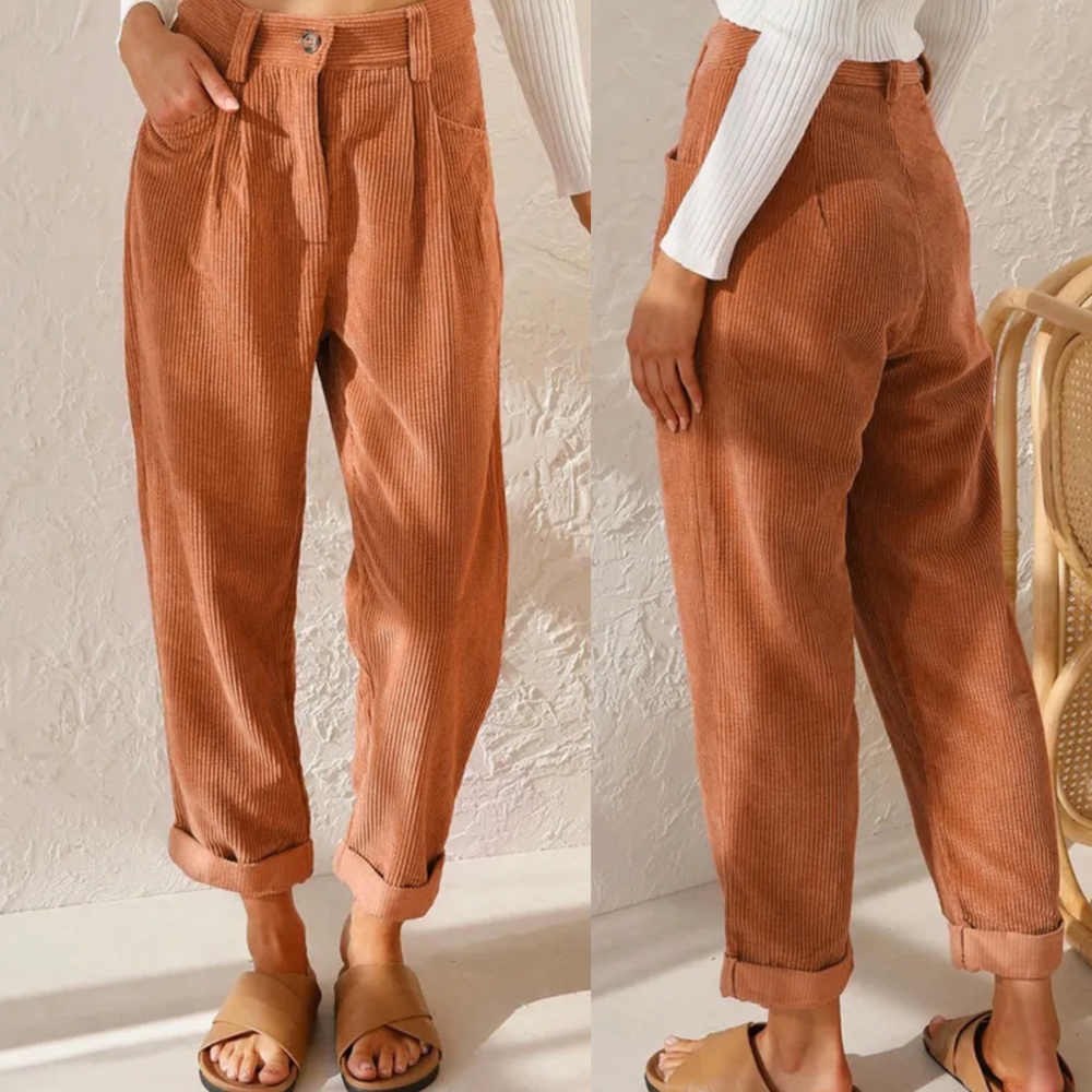 Drune - Stylische Cordhose