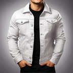 Drune | Denim Jacke für Männer für Komfort Vielseitigkeit