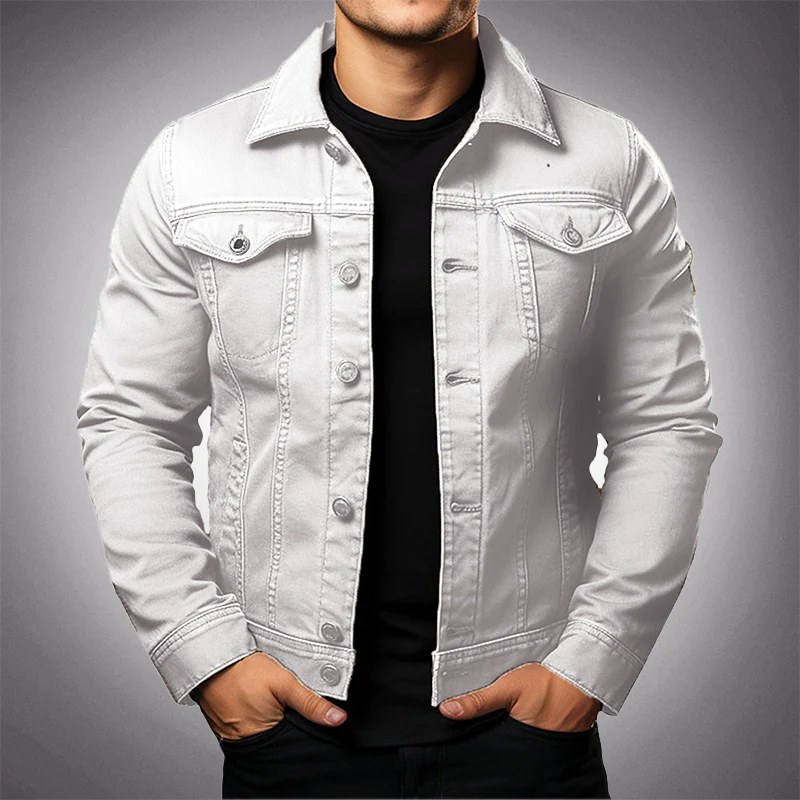 Drune | Denim Jacke für Männer für Komfort Vielseitigkeit