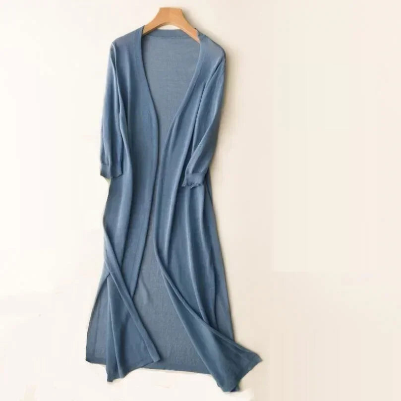 Nele | Leichter langer Cardigan