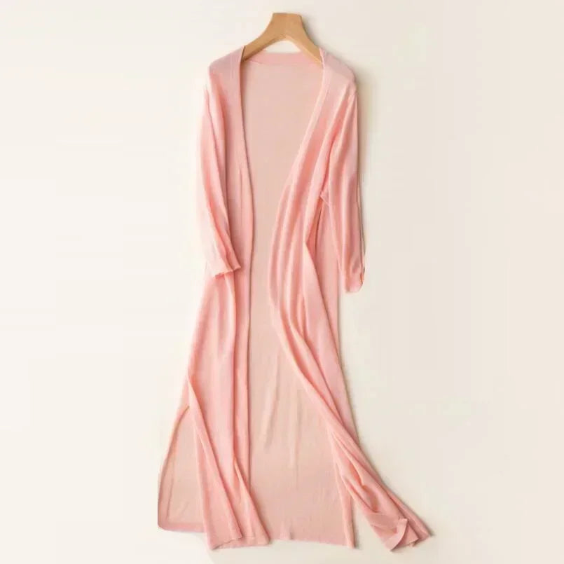 Nele | Leichter langer Cardigan
