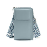 Blaue Handytasche