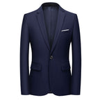 Drune | Klassischer Blazer in Schmaler Passform Für Herren